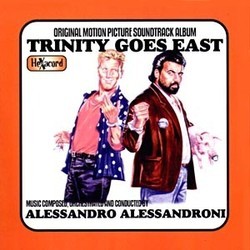 Trinity Goes East Trilha sonora (Alessandro Alessandroni) - capa de CD