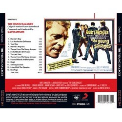 The Young Savages Soundtrack (David Amram) - CD Back cover