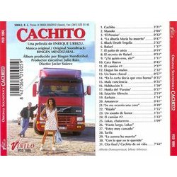 Cachito サウンドトラック (Bingen Mendizbal, Kike Surez Alba) - CD裏表紙