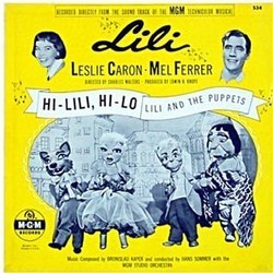 Lili サウンドトラック (Leslie Caron, Helen Deutsch , Mel Ferrer, Bronislaw Kaper) - CDカバー
