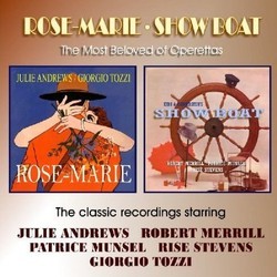 Rose-Marie / Show Boat Soundtrack (Rudolf Friml, Oscar Hammerstein II, Otto Harbach, Jerome Kern, Herbert Stothart) - CD cover
