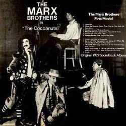 The Cocoanuts Soundtrack (Mary Eaton, The Marx Brothers, Basile Ruysdael, Frank Tours) - CD-Cover