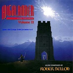 Highlander - The Series Volume II Colonna sonora (Roger Bellon) - Copertina del CD