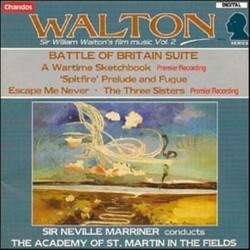 Sir William Waltons Filmmusic, Vol. 2 - Battle of Britain Suite Soundtrack (William Walton) - CD cover
