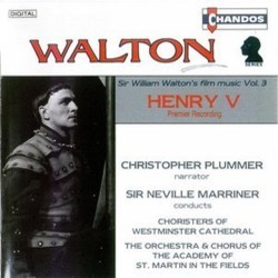 Sir William Waltons Filmmusic, Vol. 3 - Henry V Soundtrack (William Walton) - CD cover