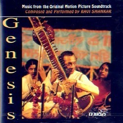 Genesis Trilha sonora (Ravi Shankar) - capa de CD