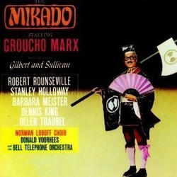 The Mikado サウンドトラック (W.S. Gilbert, Arthur Sullivan) - CDカバー