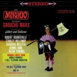 The Mikado Soundtrack (W.S. Gilbert, Arthur Sullivan) - CD cover