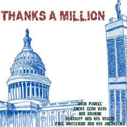 Thanks a Million Soundtrack (Original Cast, Arthur Lange) - CD cover