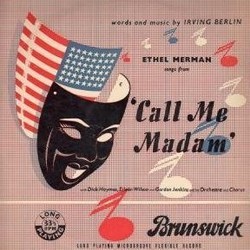 Call Me Madam Soundtrack (Irving Berlin, Irving Berlin, Original Cast) - CD cover