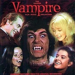 The Hammer Vampire Film Music Collection 声带 (James Bernard, Harry Robinson, David Whitaker) - CD封面
