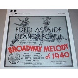 Broadway Melody of 1940 Bande Originale (Original Cast, Cole Porter, Cole Porter) - Pochettes de CD