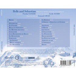 Belle and Sebastian Colonna sonora (Armand Amar) - Copertina posteriore CD