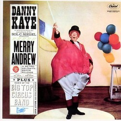 Merry Andrew サウンドトラック (Saul Chaplin, Danny Kaye, Johnny Mercer, Big Top Circus Band) - CDカバー