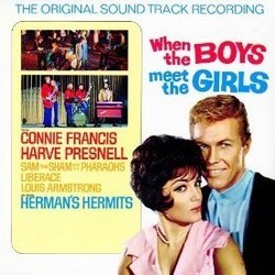 When the Boys Meet the Girls サウンドトラック (Fred Karger) - CDカバー