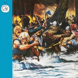 The Vikings Trilha sonora (Mario Nascimbene) - CD capa traseira