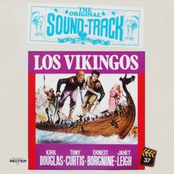 Los Vikingos サウンドトラック (Mario Nascimbene) - CDカバー