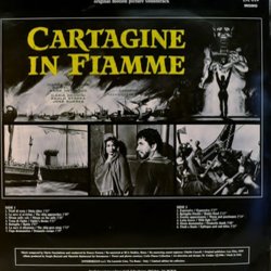 Carthage en Flammes サウンドトラック (Mario Nascimbene) - CD裏表紙