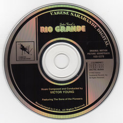 Rio Grande Ścieżka dźwiękowa (Victor Young) - wkład CD