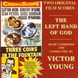 Three Coins in the Fountain / The Left Hand of God Soundtrack (Victor Young) - CD-Cover