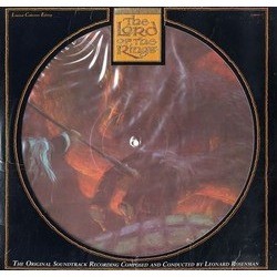 The Lord of the Rings サウンドトラック (Leonard Rosenman) - CDカバー