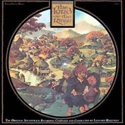 The Lord of the Rings サウンドトラック (Leonard Rosenman) - CDカバー