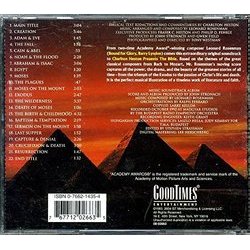 Charlton Heston Presents the Bible Colonna sonora (Charlton Heston, Leonard Rosenman) - Copertina posteriore CD