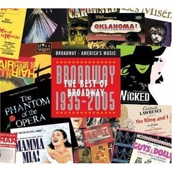 Broadway: America's Music 1935-2005 Soundtrack (Various Artists) - CD cover