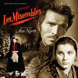 Les Miserables サウンドトラック (Alex North) - CDカバー