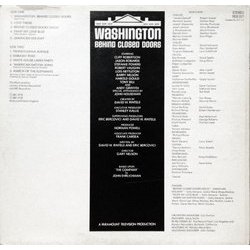 Washington: Behind Closed Doors Soundtrack (Dominic Frontiere) - CD Back cover