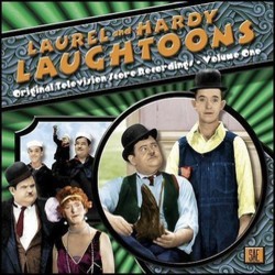 Laurel and Hardy Laughtoons Soundtrack (Jeff Alexander, Lyn Murray, Ruby Raksin, Fred Steiner) - CD cover