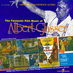 The Fantastic Film Music of Albert Glasser サウンドトラック (Albert Glasser) - CDカバー