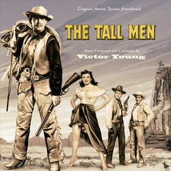 The Tall Men Colonna sonora (Victor Young) - Copertina del CD