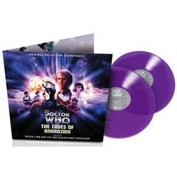 Doctor Who: The Caves of Androzani Trilha sonora (Roger Limb) - capa de CD