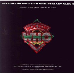 Doctor Who: 25th Anniversary Album Trilha sonora (Dominic Glynn, Ron Grainer, Keff McCulloch) - capa de CD
