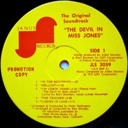 The Devil in Miss Jones Soundtrack (Linda November, Alden Shuman) - cd-inlay