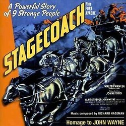 Stagecoach / Fort Apache Soundtrack (Richard Hageman) - CD cover