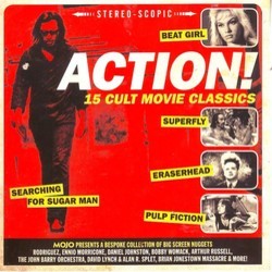 Action! 15 Cult Movie Classics Soundtrack (Various Artists) - CD cover