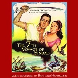 The 7th Voyage of Sinbad Colonna sonora (Bernard Herrmann) - Copertina del CD