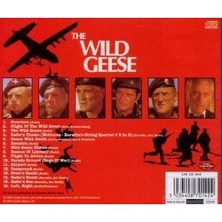 The Wild Geese Ścieżka dźwiękowa (Roy Budd) - Tylna strona okladki plyty CD