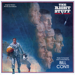 The Right Stuff Soundtrack (Bill Conti) - CD cover