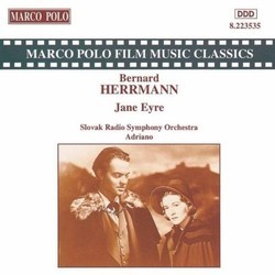 Jane Eyre Ścieżka dźwiękowa (Bernard Herrmann) - Okładka CD
