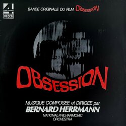 Obsession サウンドトラック (Bernard Herrmann) - CDカバー