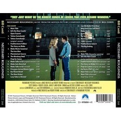 Necessary Roughness Trilha sonora (Bill Conti) - CD capa traseira
