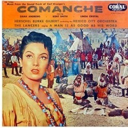 Comanche Trilha sonora (Herschel Burke Gilbert) - capa de CD