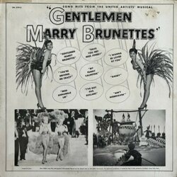 Gentlemen Marry Brunettes Soundtrack (Robert Farnon) - CD Back cover