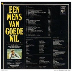 Een Mens van goede wil Ścieżka dźwiękowa (Pieter Verlinden) - Okładka CD