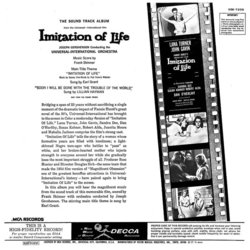 Imitation of Life Soundtrack (Henry Mancini, Frank Skinner) - CD Back cover