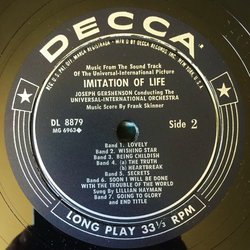 Imitation of Life Colonna sonora (Henry Mancini, Frank Skinner) - cd-inlay