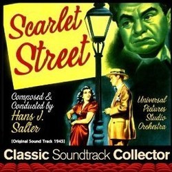 Scarlet Street Trilha sonora (Hans J. Salter) - capa de CD